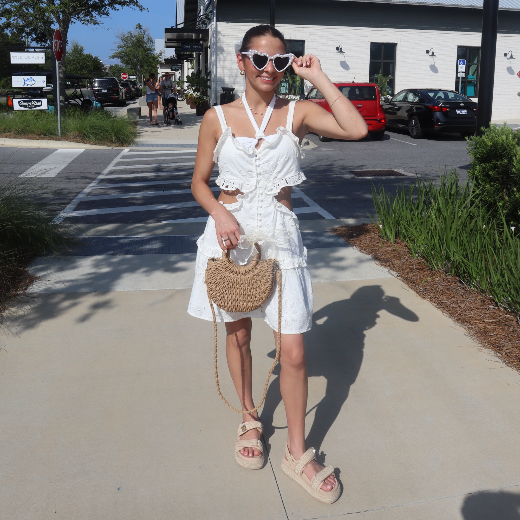 Beppe Lace Corset Tulle Dress in Cream by Innovare Denim
