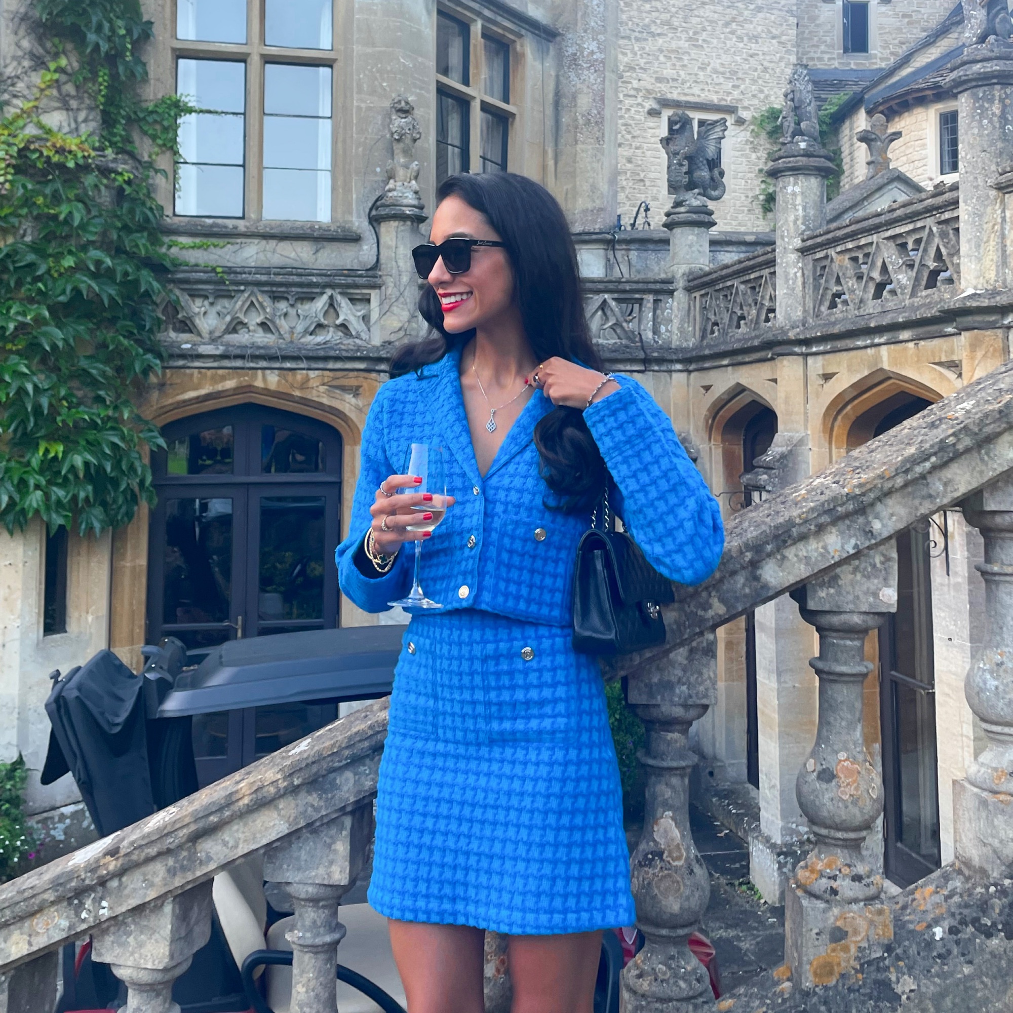 charo ruiz dress blue by Charo Ruiz Ibiza Perfect for summer soirées nike-victory Fit and Flare Princess Size:XXL (Chest Width 57in.)