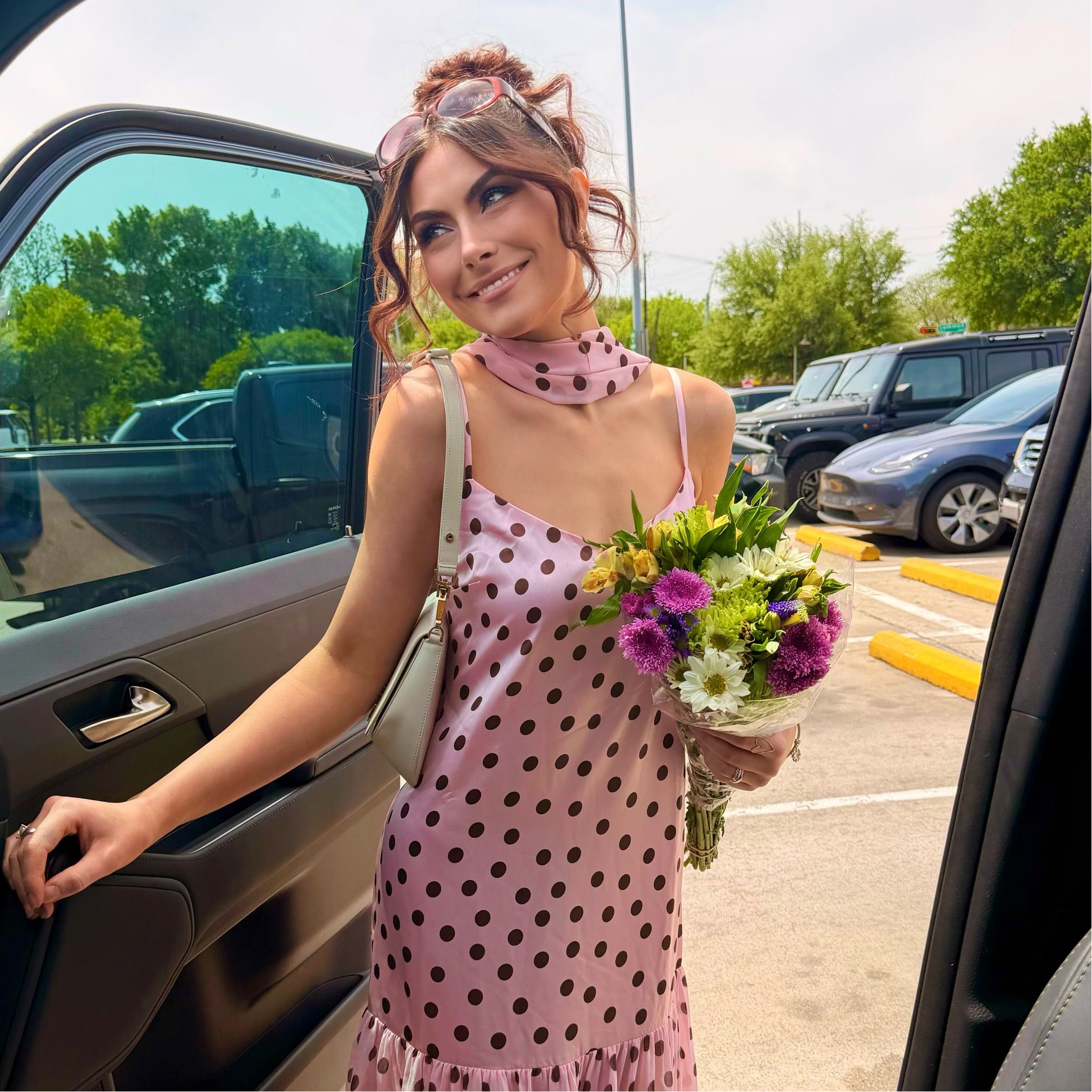 Rosegold Foil Romper by Urban Outfitters