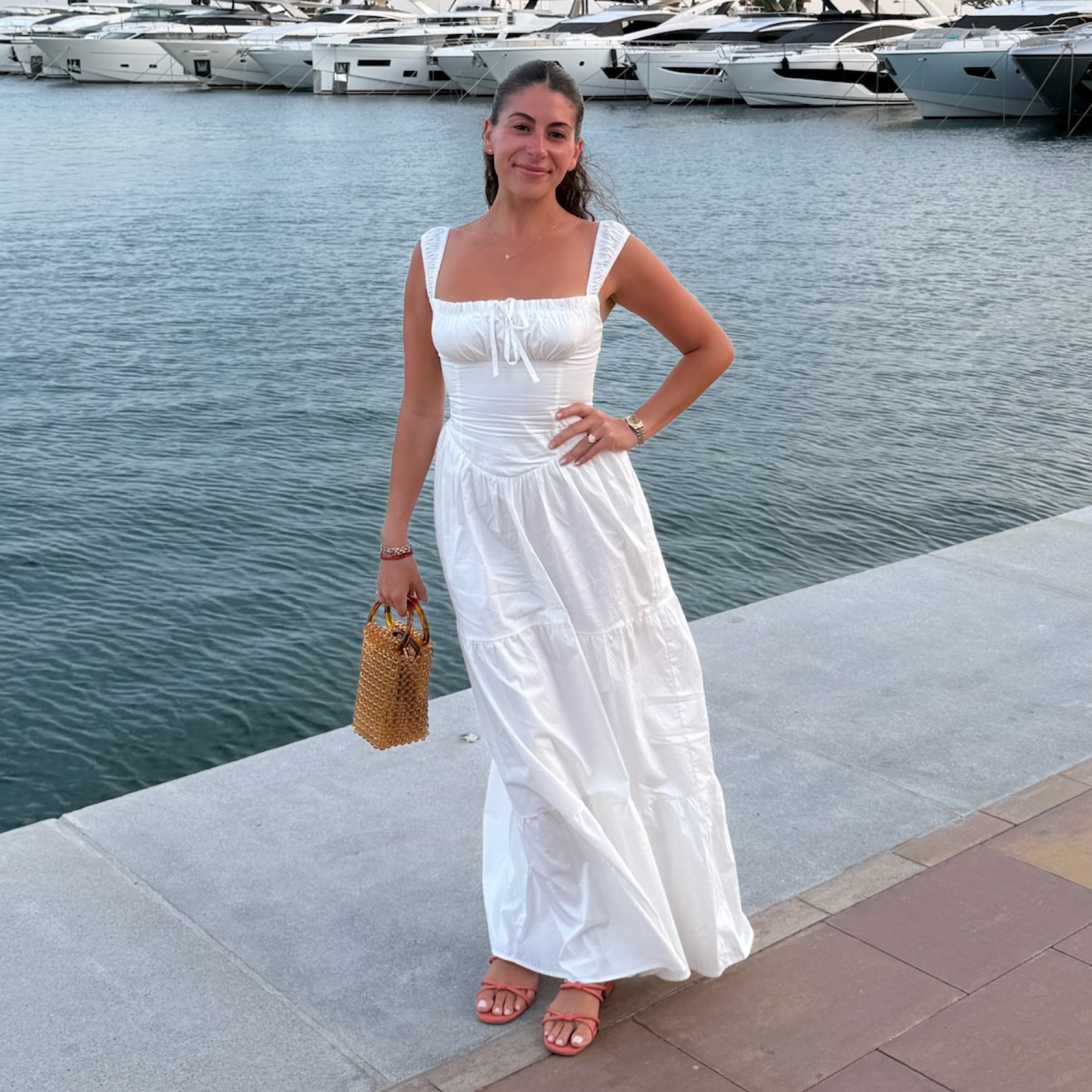 by marianna kayden maxi dress in beige l academie Lace Dres L'Academie Modest Tea Length Black WHS_Exclusion Detachable slip lining with Color:Ochre