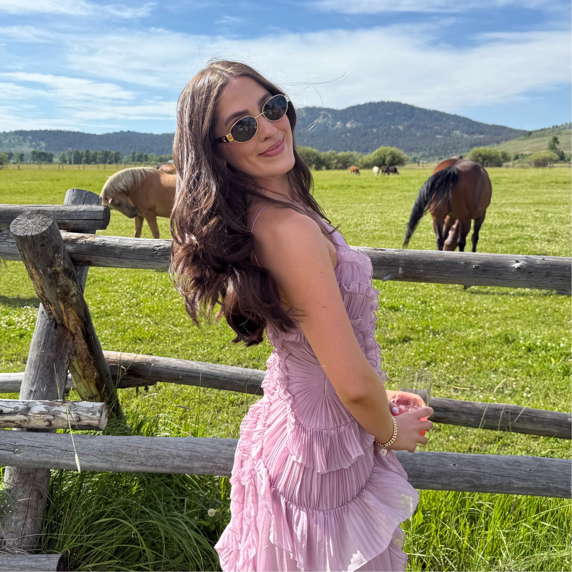 Maje Pink Sweater Dress by Maje