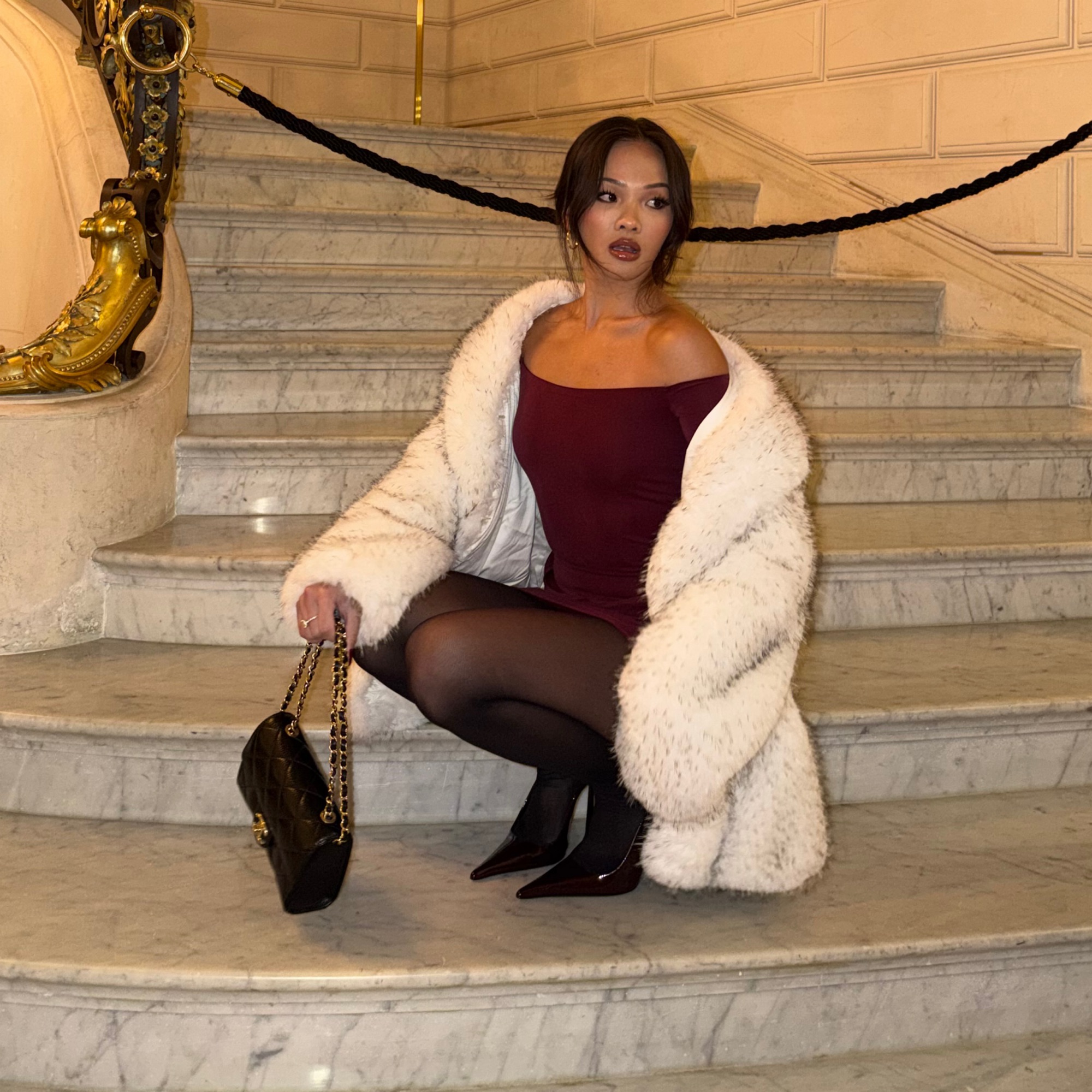 ジャケット・アウター Sherry Stylish Faux Fur Coat by Steve Maden | Pickle
